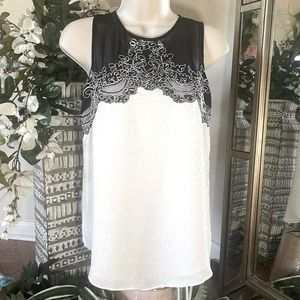 WHBM Lace Top